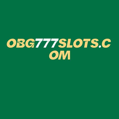 Logo da OBG777SLOTS